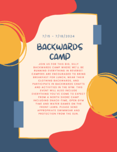 7.15-7.18 Backwards Camp