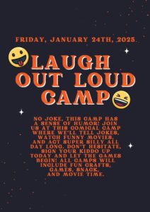 1.24.25 - Laugh Out Loud Camp