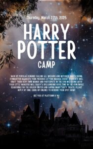 3.27.25 - Harry Potter Camp