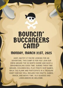 3.31.25 - Bouncin' Buccaneers Camp