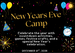 12/31/26 New Year's Eve Camp