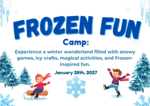 1/25/26 Frozen Fun Camp