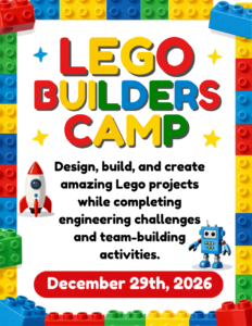 12/29/26 Lego Builders Camp