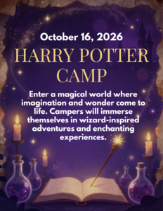 10/16/26 Harry Potter Camp